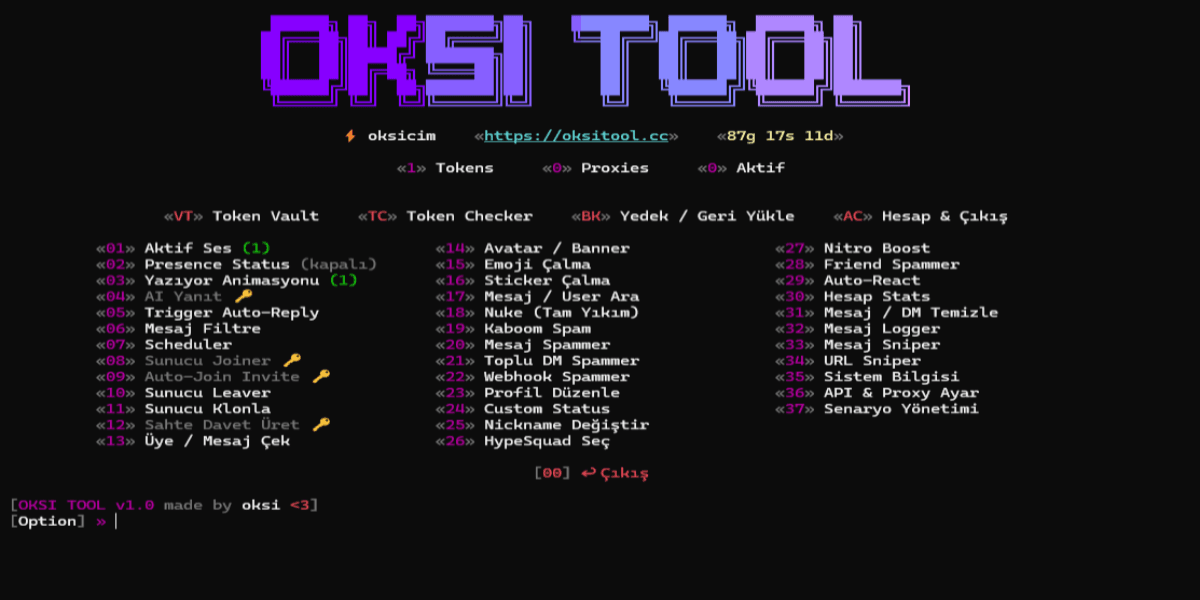 Oksi Tool